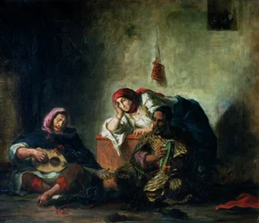 Jüdische Musiker in Mogador, 1847